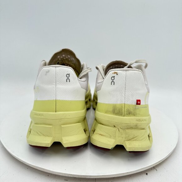 On Cloudmonster Swiss Engineering Women Sz 10 61.97783 Frost Acacia Running Shoe - Picture 5 of 13